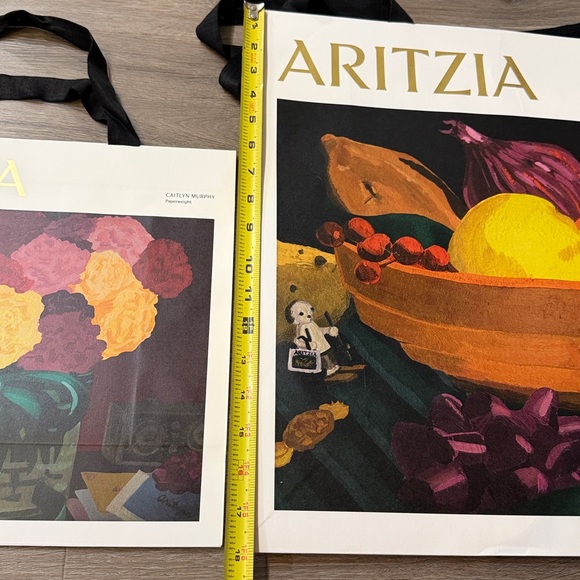 Aritzia Lip Design Shopping Bags Caitlyn Murphy - Picture 2 of 3